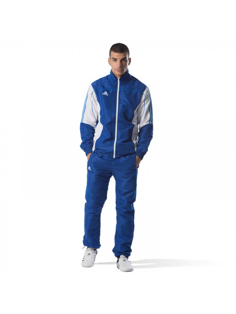 Αθλητική Φόρμα Adidas TEAM Μπλε/Άσπρη – TR40