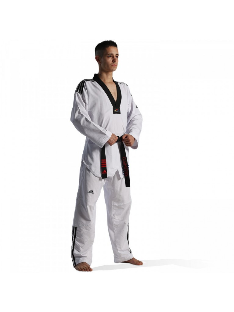 Taekwondo Στολή adidas FIGHTER /// Λωρίδες - ADITF02