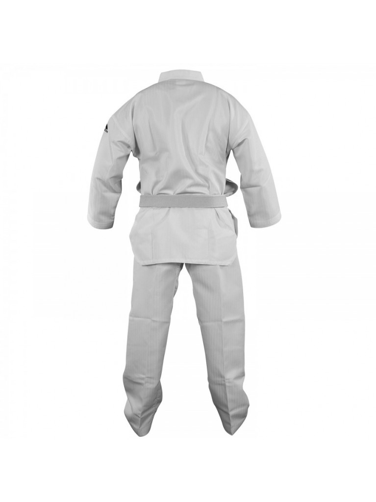 Taekwondo Στολή adidas ADI-START Άσπρο Ρεβέρ Πολυεστέρα – adiTS01