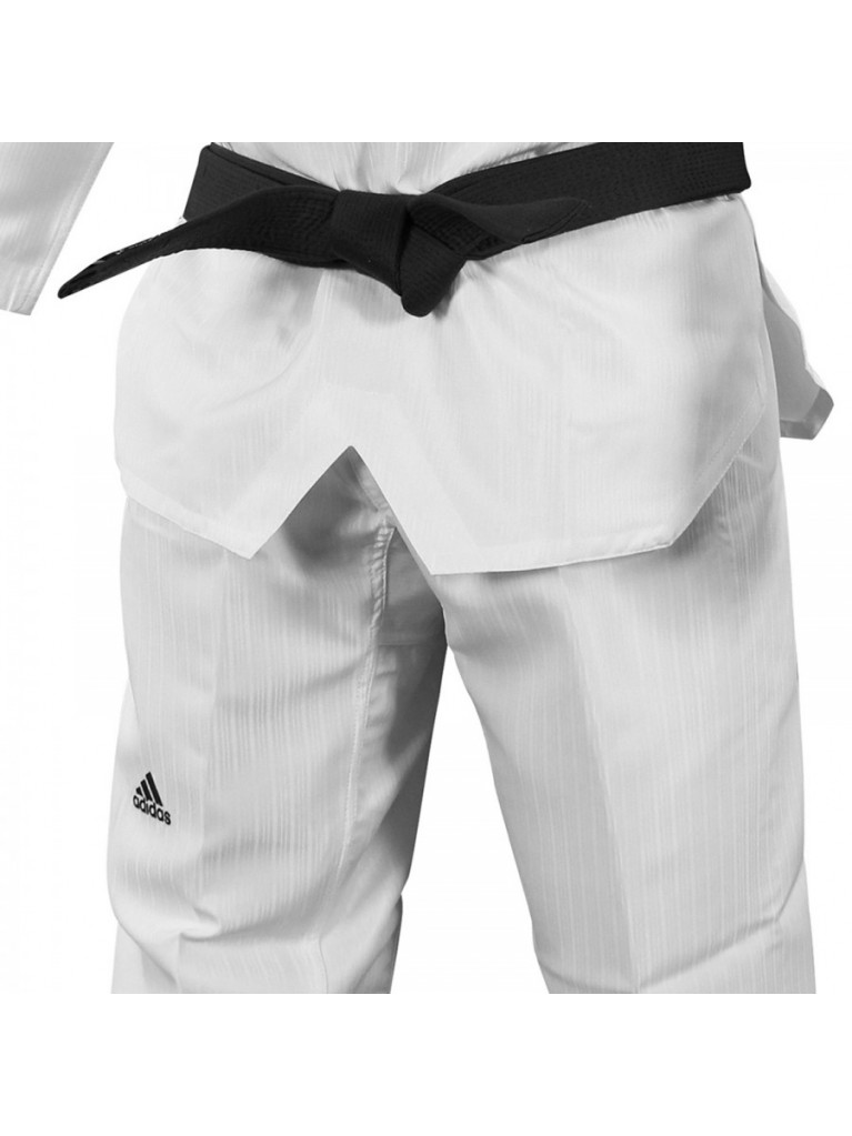 Taekwondo Στολή adidas ADI-START Μαύρο Ρεβέρ - adiTS01
