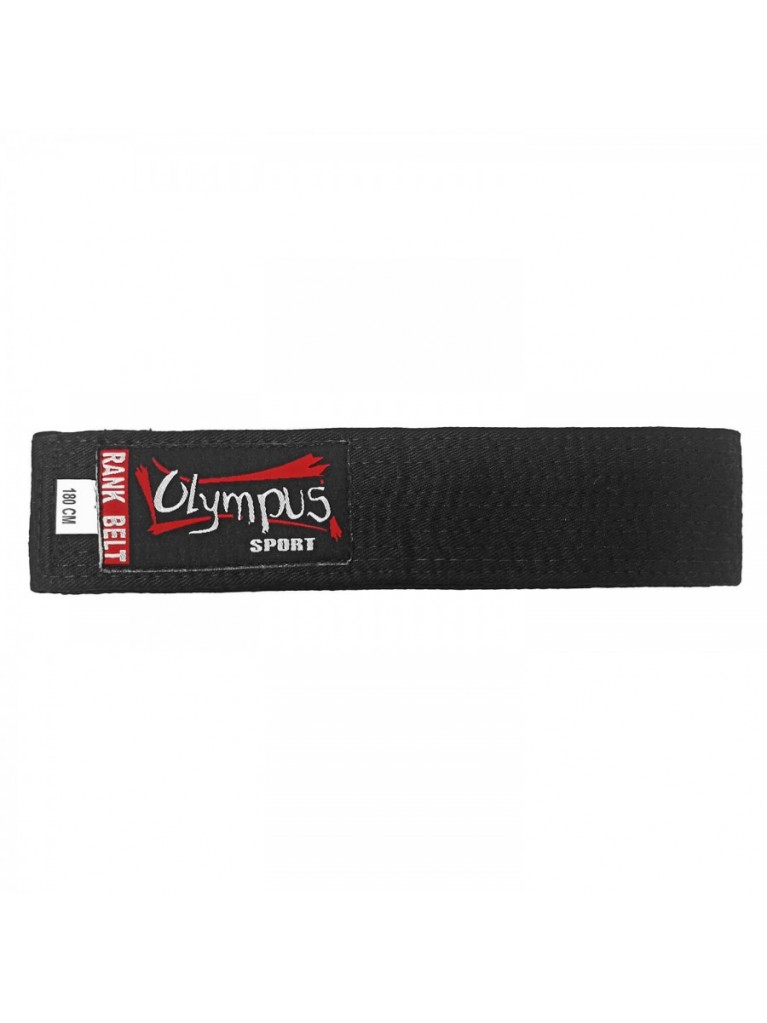Ζώνη Olympus RANK Βαμβακερή Μαύρη 5cm