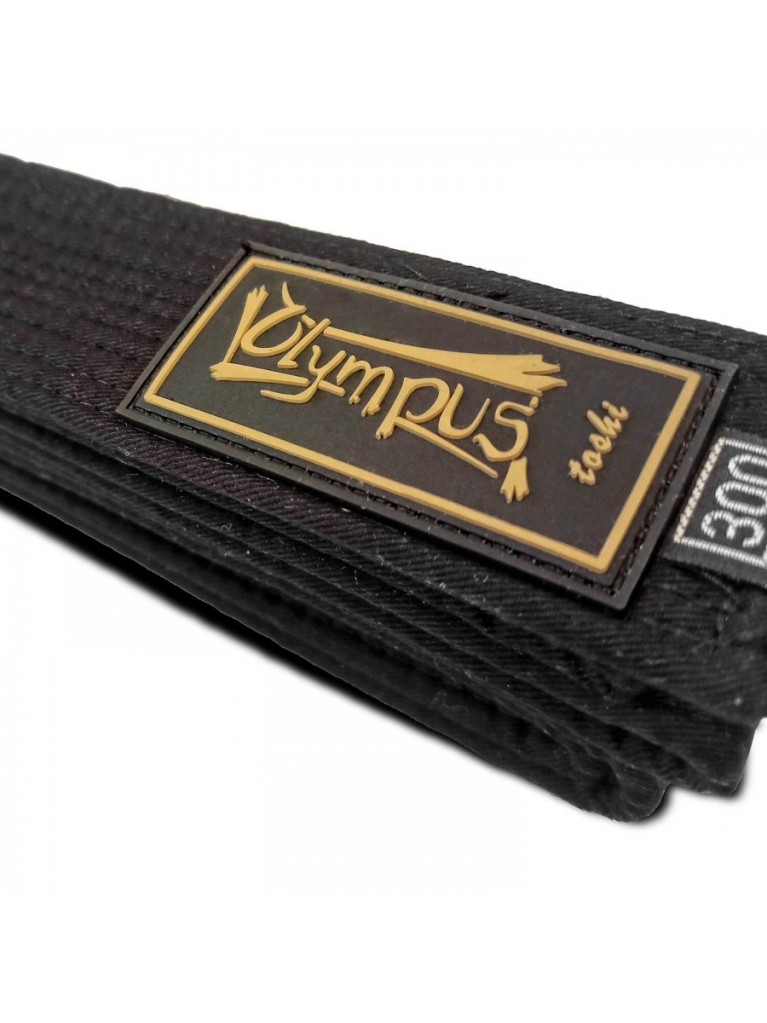 Ζώνη Budo Olympus TOSHI Premium 5cm Μαύρη