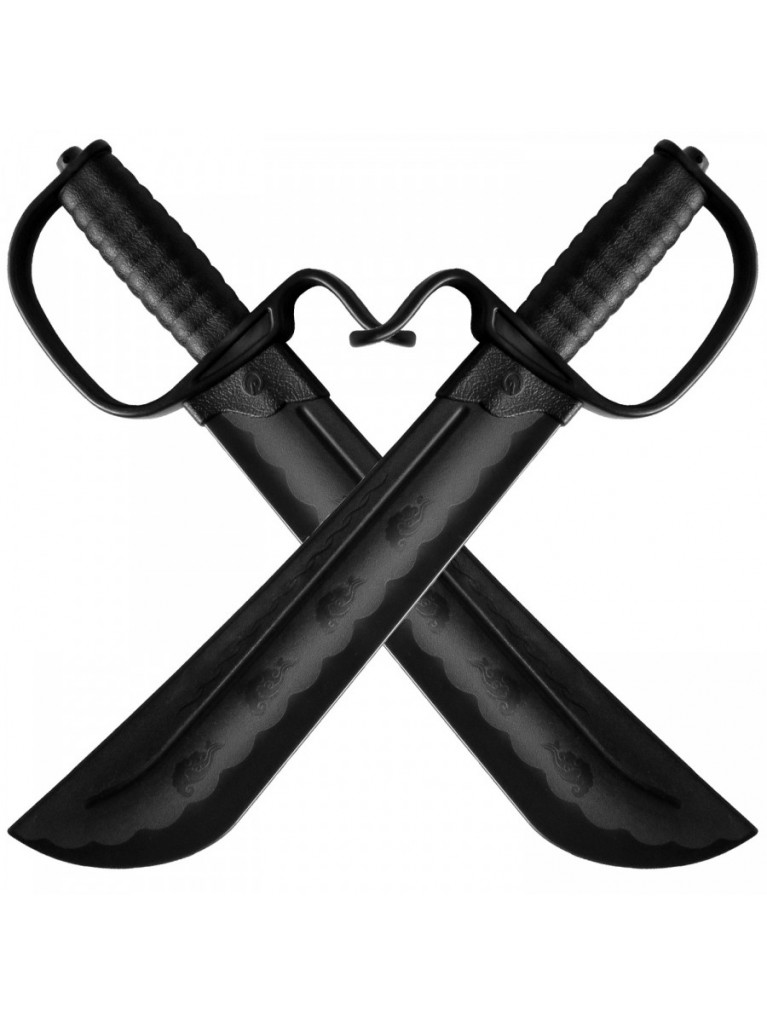 Wing-Chun BUTTERFLY Swords Replica Wacoku Polypropylene
