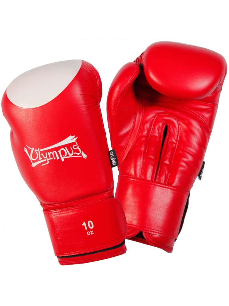 Πυγμαχικά γάντια Olympus - Αγωνιστικά Δερμάτινα 10oz
