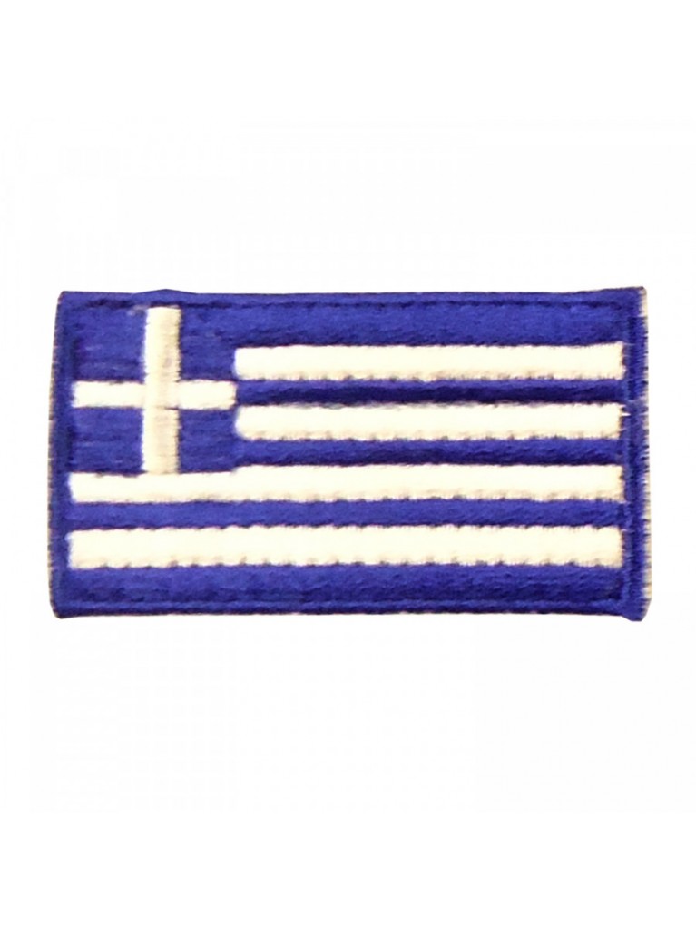 Κεντητό Σηματάκι - Ελληνική Σημαία Μικρό
