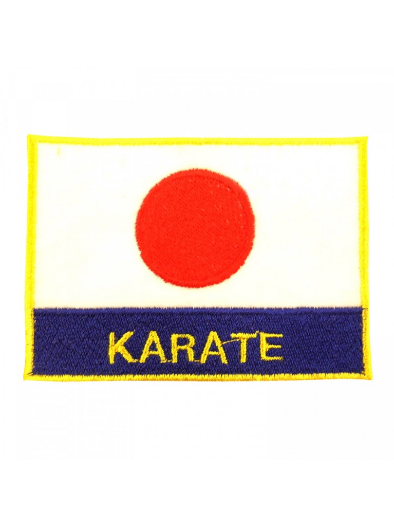 Κεντητό Σηματάκι - Σημαία Ιαπωνίας KARATE