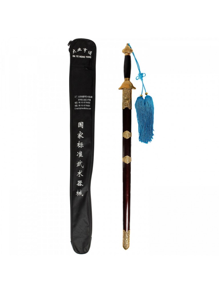 Παραδοσιακό Wushu Σπαθί Long Quan Competition Ίσιο