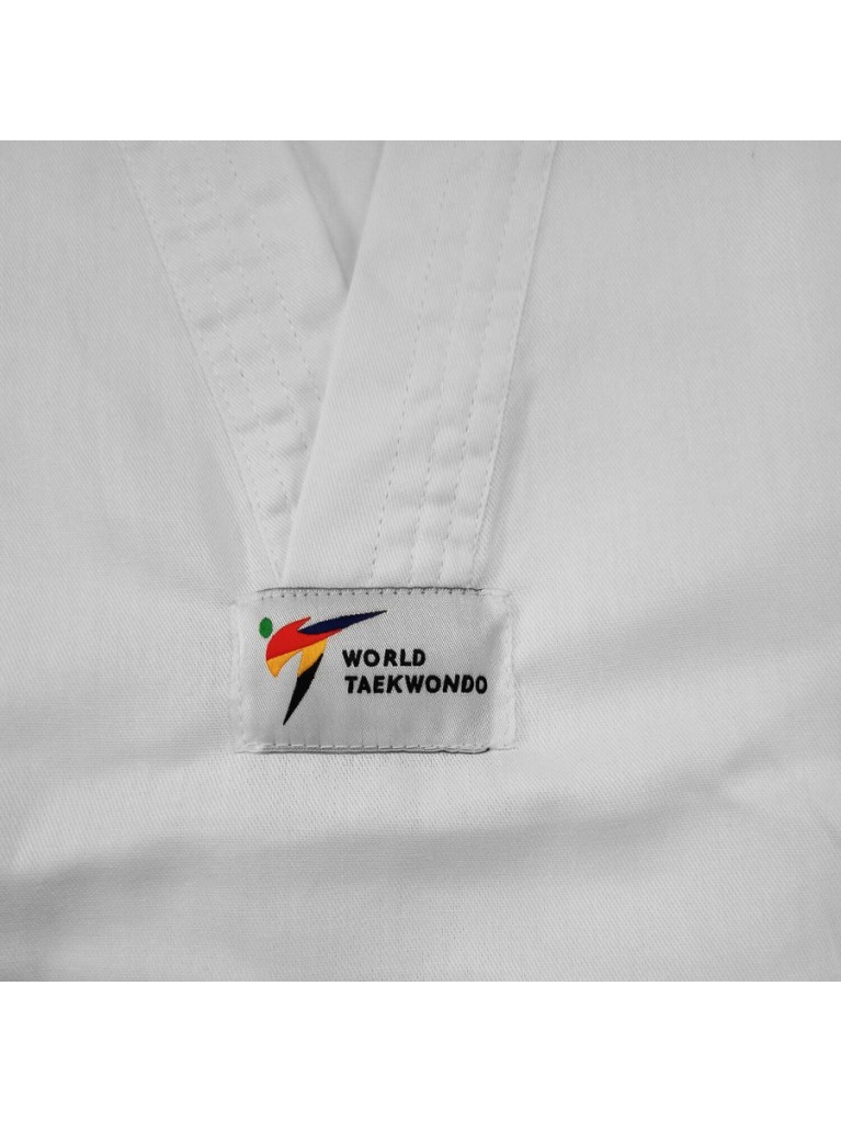 Taekwondo Στολή Adidas ADI-START II Άσπρο Ρεβέρ – adiTS01