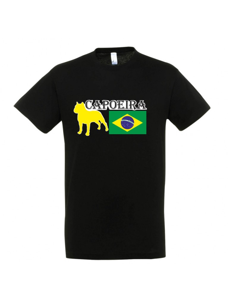 T-shirt Βαμβακερό CAPOEIRA Brazil Pitbull