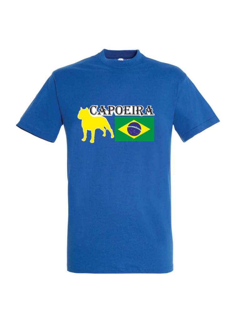 T-shirt Βαμβακερό CAPOEIRA Brazil Pitbull