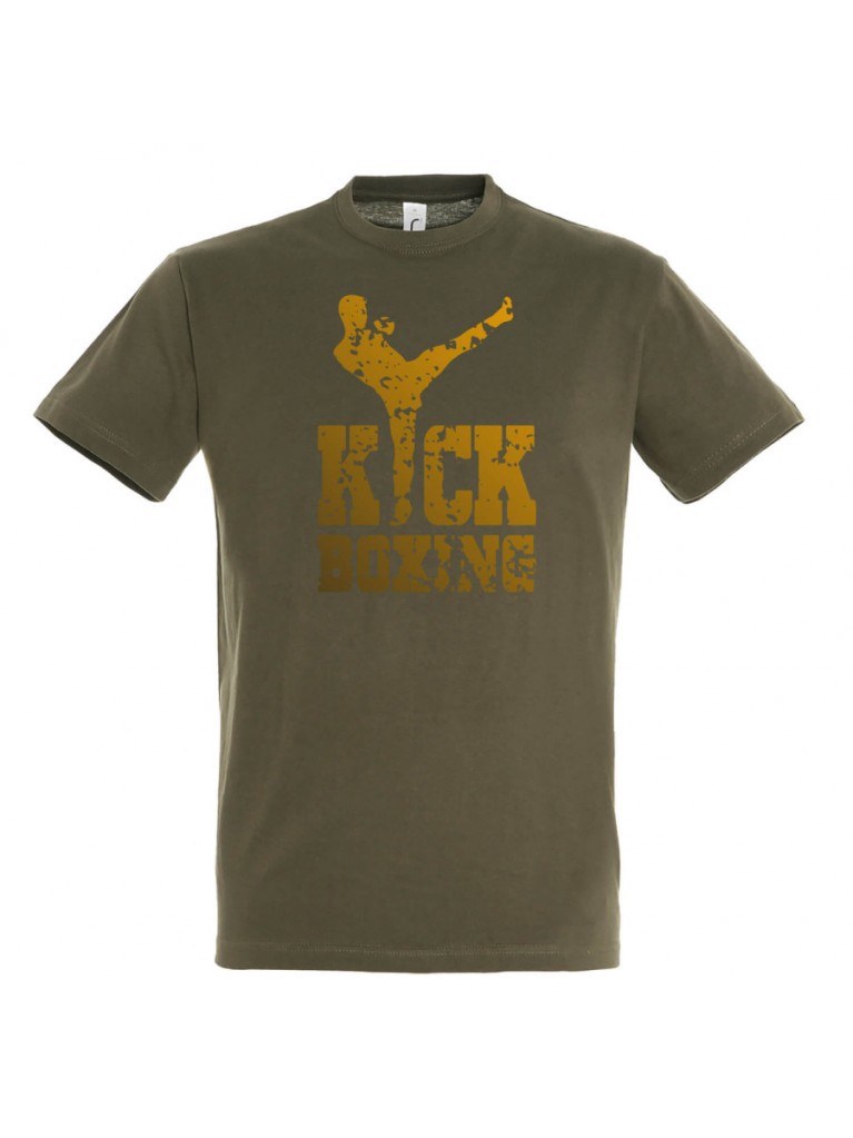 T-shirt Βαμβακερό KICKBOXING Kick Gold