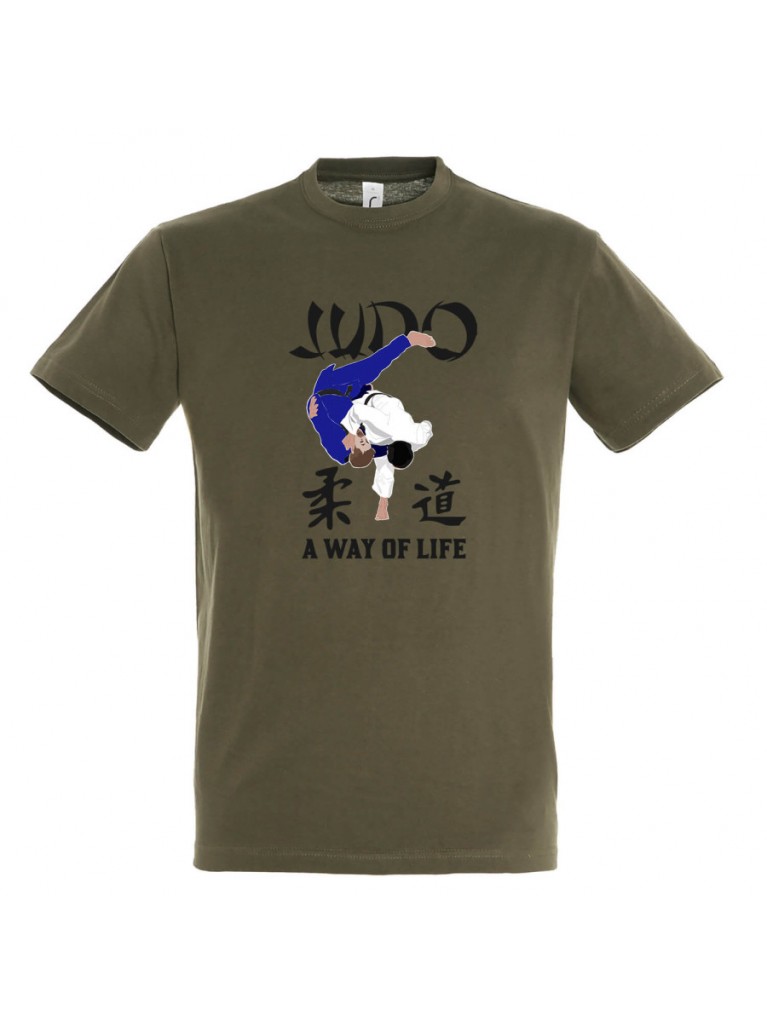 T-shirt Βαμβακερό JUDO A Way of Life
