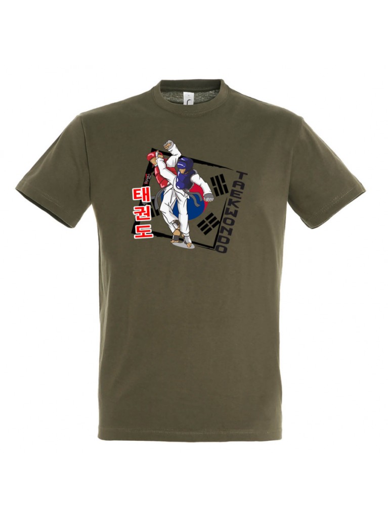 T-shirt Βαμβακερό TAEKWONDO Korea Fighters