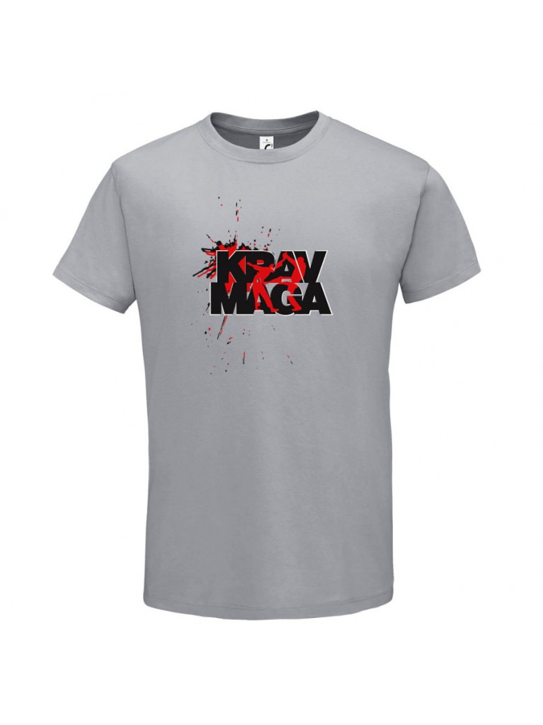 T-shirt Βαμβακερό KRAV MAGA Splatter