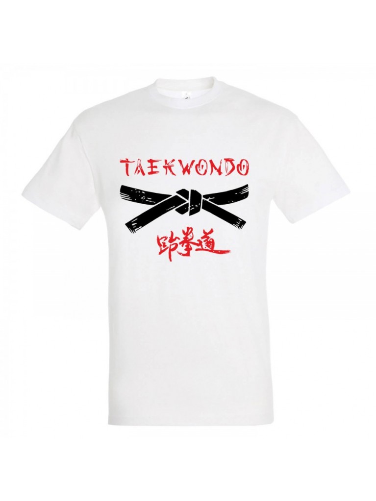 T-shirt Βαμβακερό TAEKWONDO Master Belt
