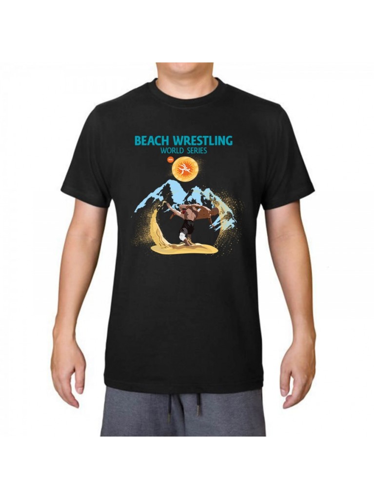 T-shirt Βαμβακερό BEACH WRESTLING World Series