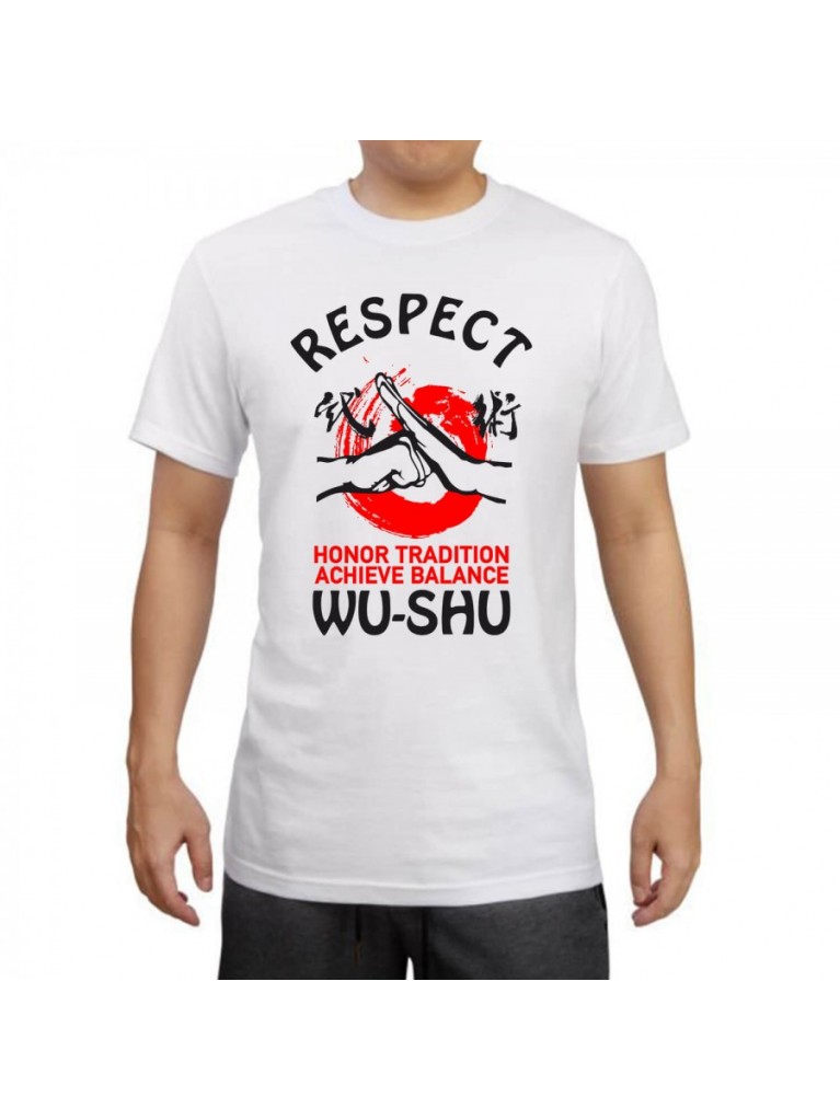 T-shirt Βαμβακερό WU-SHU RESPECT