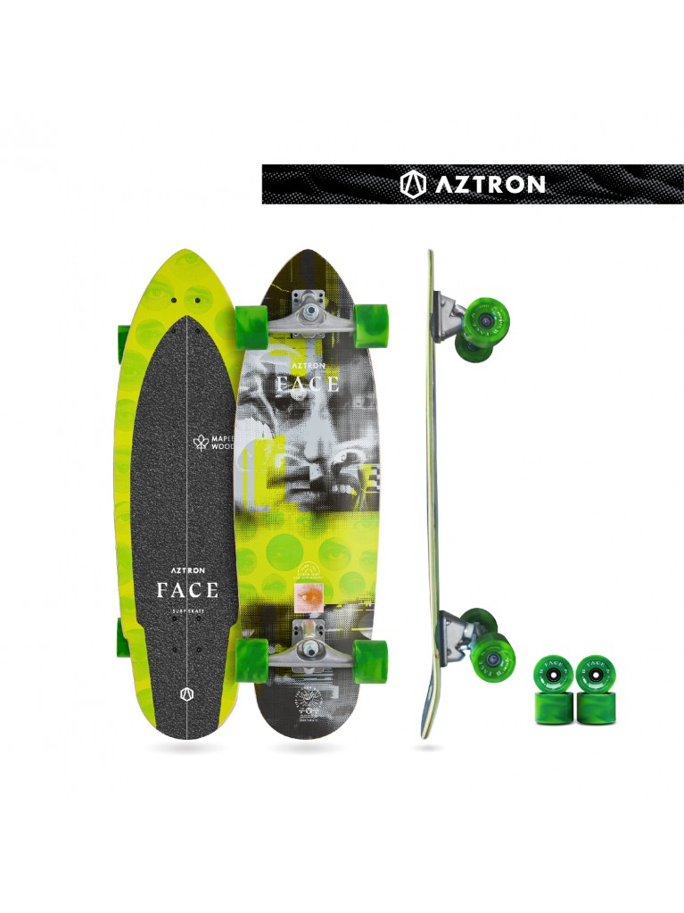 Surfskate / Skateboard FACE 33" by Aztron®