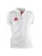 Κοντομάνικη Μπλούζα adidas ΠΟΛΟ Πικέ Λευκό/Κόκκινο – adiTS332