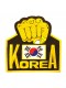 Κεντητό Σηματάκι - Korea Γροθιά